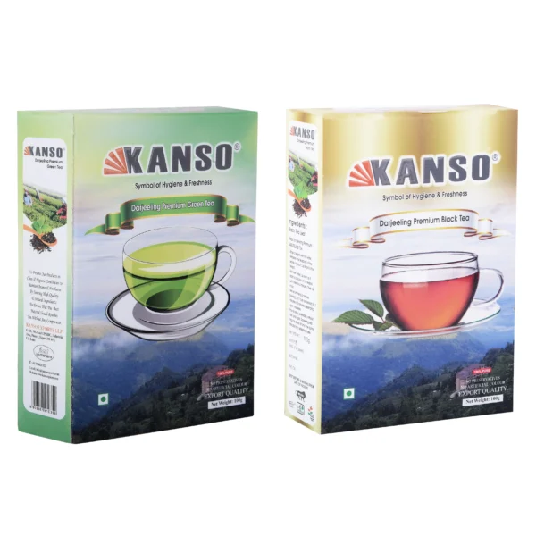 Kanso Organic Green Tea - Black Tea Combo - Image 2