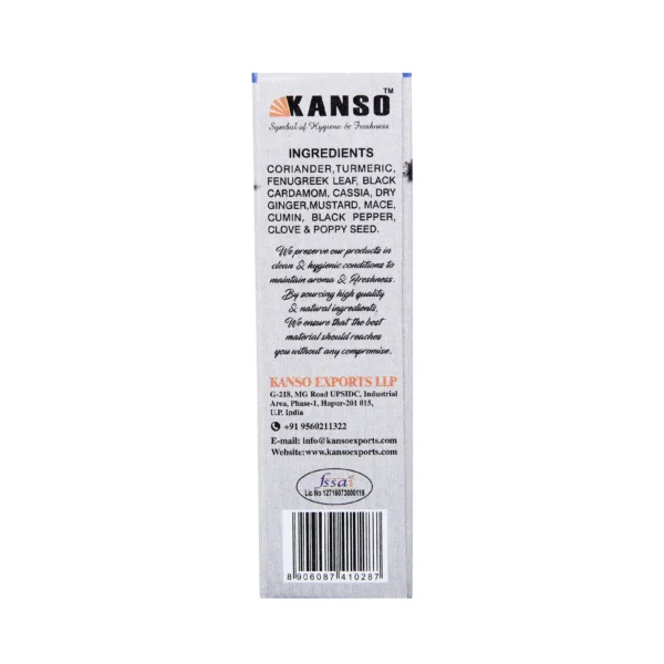 Kanso Kitchen King Masala (100gm) - Image 5