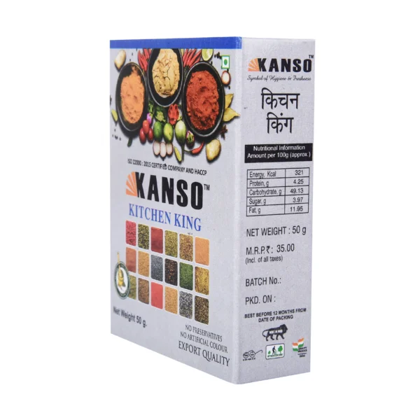 Kanso Kitchen King Masala (100gm) - Image 4